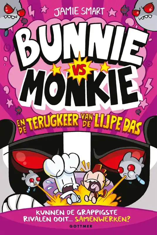 Bunnie vs Monkie en de terugkeer van de Lijpe Das / Druk 1 Merkproduct