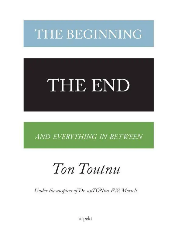 The beginning, the end and everything in between / 1st Edition Speciale Aanbieding