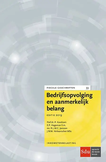 Bedrijfsopvolging en aanmerkelijk belang / Druk 1 Speciale Aanbieding