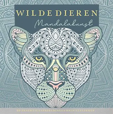 Uitverkoop Wilde dieren - mandalakunst / Druk 1