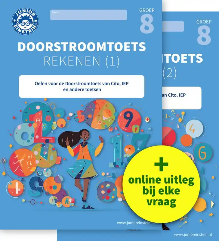 Bestseller Doorstroomtoets Rekenen 1 en 2 groep 8 / Druk 1