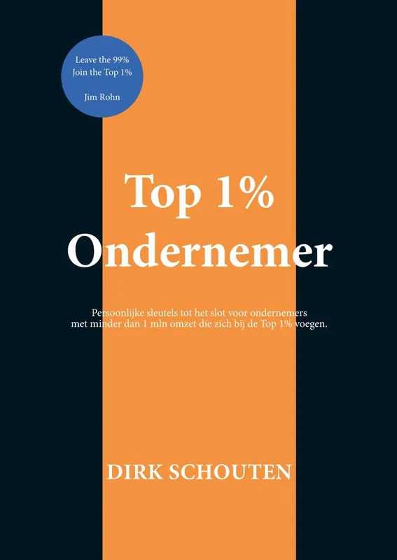 Fabrieksprijs Top 1% Ondernemer - Dirk Schouten / Druk 1