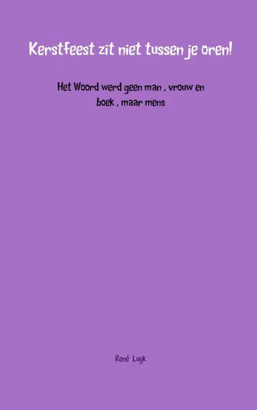 Flitsaanbieding Kerstfeest zit niet tussen je oren!