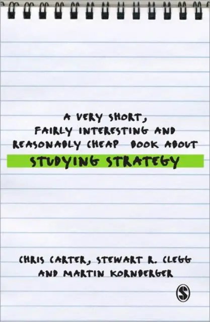 Op = Op A Very Short, Fairly Interesting and Reasonably Cheap Book About Studying Strategy