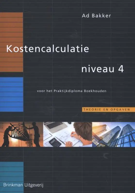 Flitsaanbieding Kostencalculatie Niveau 4 / Druk 1