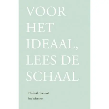 Voor het ideaal, lees de schaal / Druk 1 Meest Verkocht