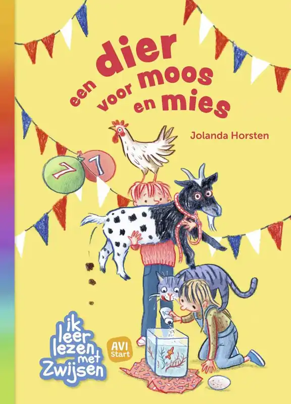 een dier voor moos en mies / Druk 1 Op = Op