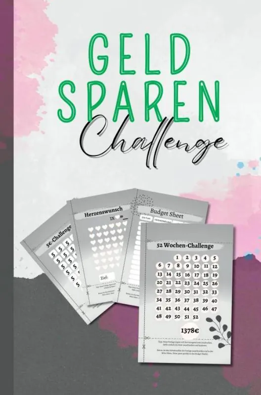 Geld sparen Challenge / 1 Edition Tijdelijk Beschikbaar