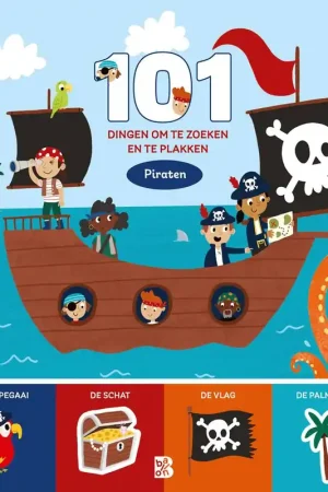 101 dingen om te zoeken en te plakken: Piraten / Druk 1 Merkproduct