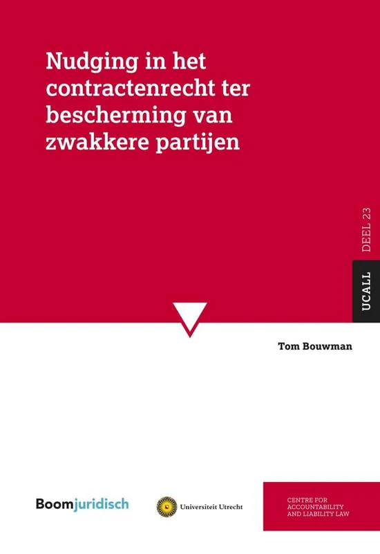 Bestseller Nudging in het contractenrecht ter bescherming van zwakkere partijen / Druk 1