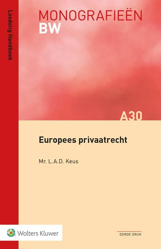 Europees Privaatrecht / Druk 3 Laatste Versie