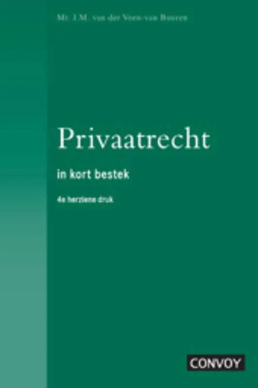 Veen-Privaatrecht in Kort Bestek / Druk 4 Nieuw