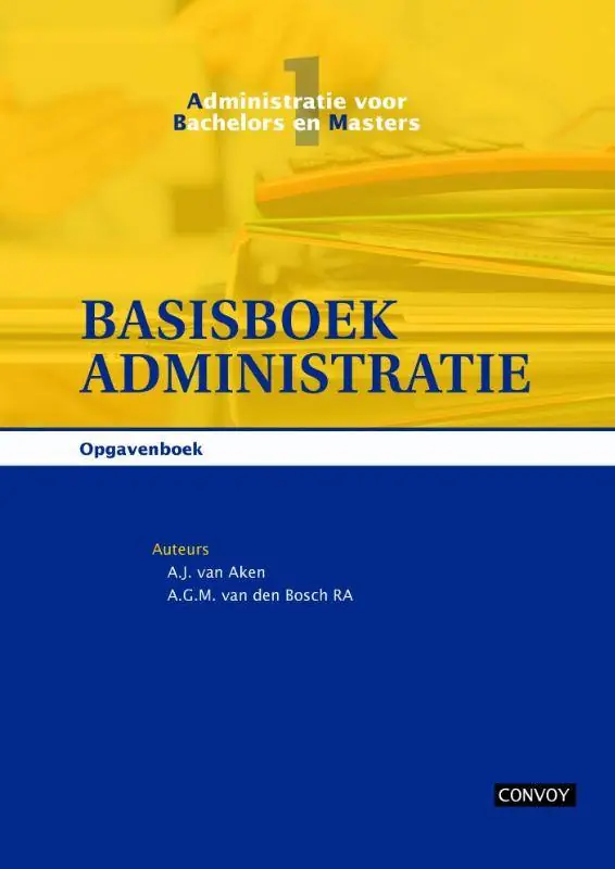 Aanbieding Basisboek administratie Opgavenboek / Druk 1
